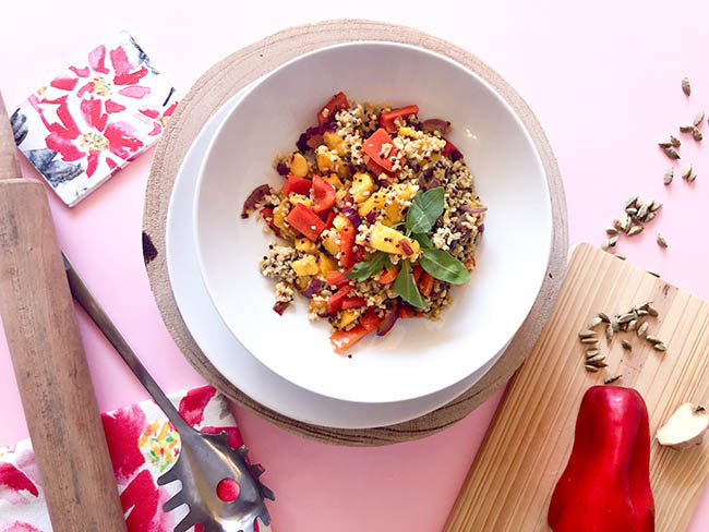 MANGO CHUTNEY QUINOA
