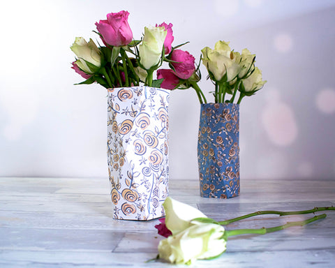 Free as a Bird - DIY Origami Vase